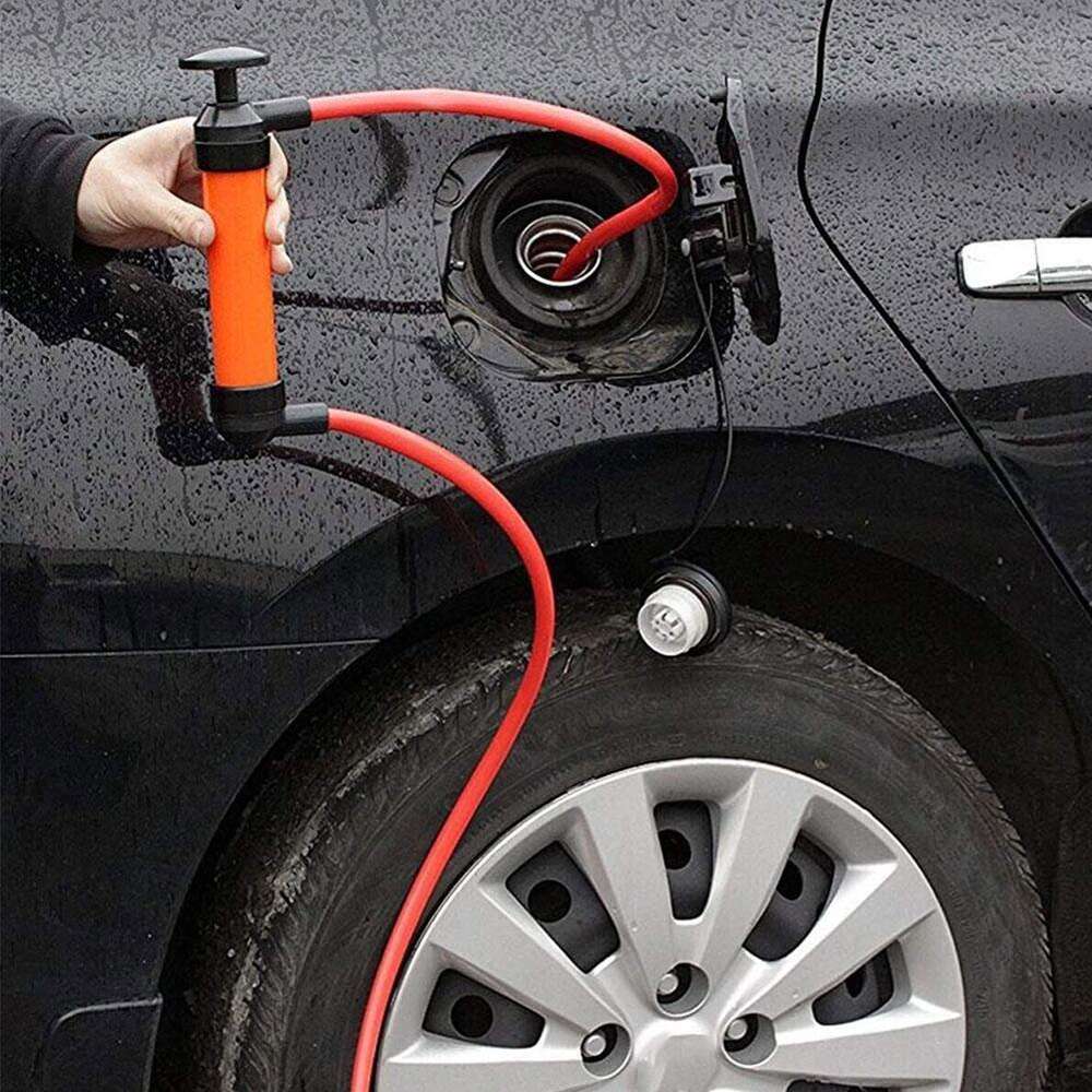 Nouveau pompage et gaz de voiture avec Siphon, seringue à main, pistolet, extracteur de tuyau, vide d'huile, pompe d'aspiration manuelle