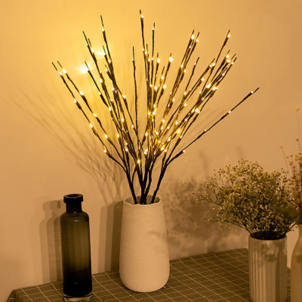 Warm White Branch Flower arrangement light string Creative branch lamp House decoration lights