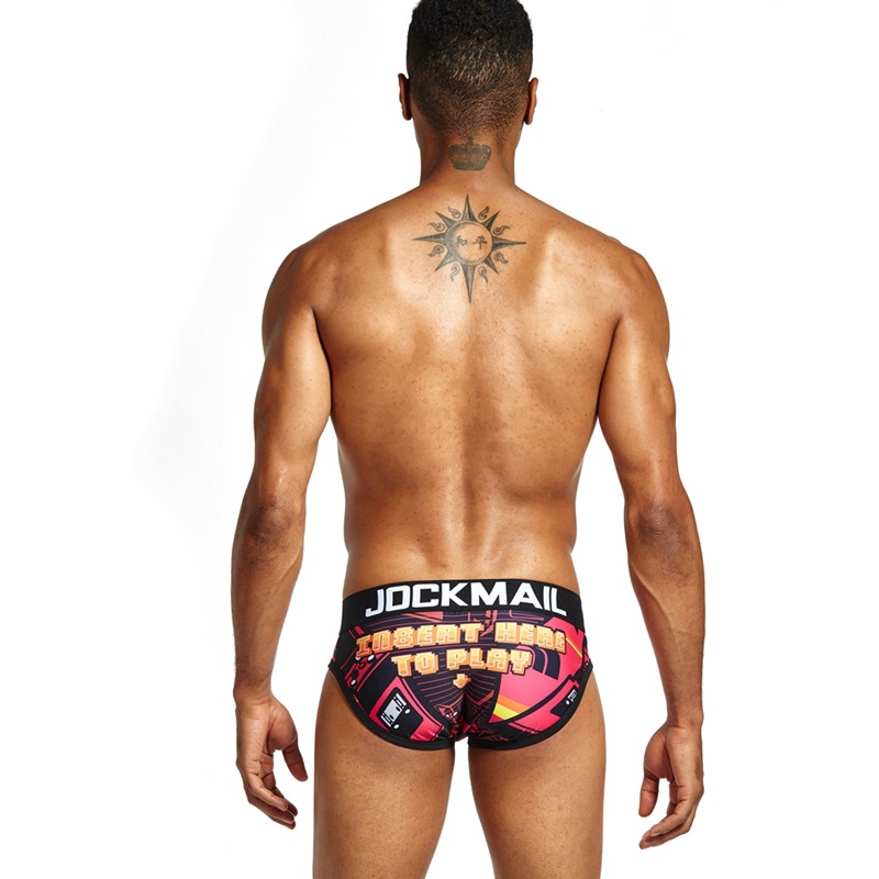 JOCKMAIL slips mannen sexy ondergoed katoen Gestreepte Mode Jockstrap ondergoed slipje JM333