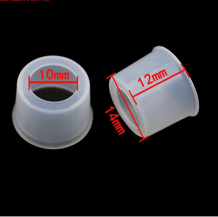 wholesale DRAG Drip Tip Soft Silicone Cap Transparent Disposable Driptip Mouthpiece Tester Test Tips For Voopoo Drag X drag S