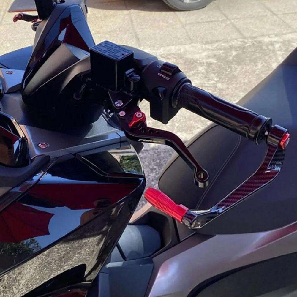 Uppgradera CNC Aluminium styrbromskopplingsspak Handskyddsskydd Motorcykel Modifiering Accessorie Handvakt Yamaha för Honda