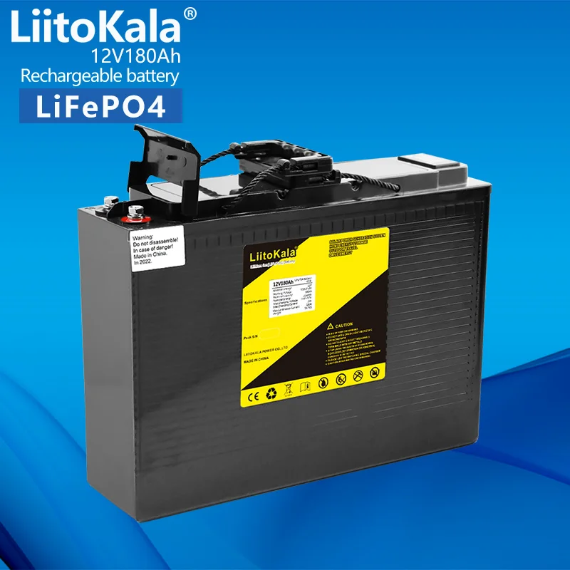 Liitokala 12v 200ah 300ah 40ah 50ah 60AH 100AH 120AH 150AH LIFEPO4 Batterie für Wohnmobile Golfwagen Offroad Off-Grid