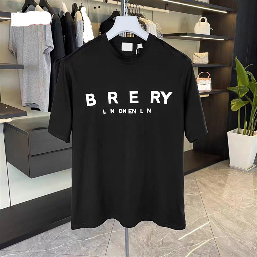 Paris Erkek Tişört Avrupa Fransa Lüks Alfabe Grafik Basılı Logo Moda Erkekler Kısa Kollu T-Shirt Kadın BB Giysileri Sıradan Pamuk T-Shirt