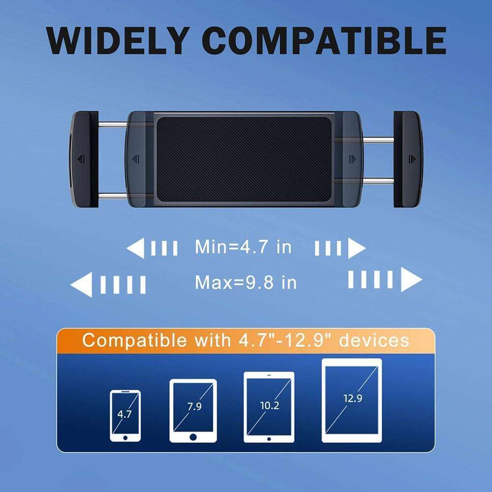 Ny telefoninnehavare för Galaxy 3 2 Z Fold 4.7-6,9-tums mobiltelefoner Auto Mount Support Car Accessories GPS Stand Ny