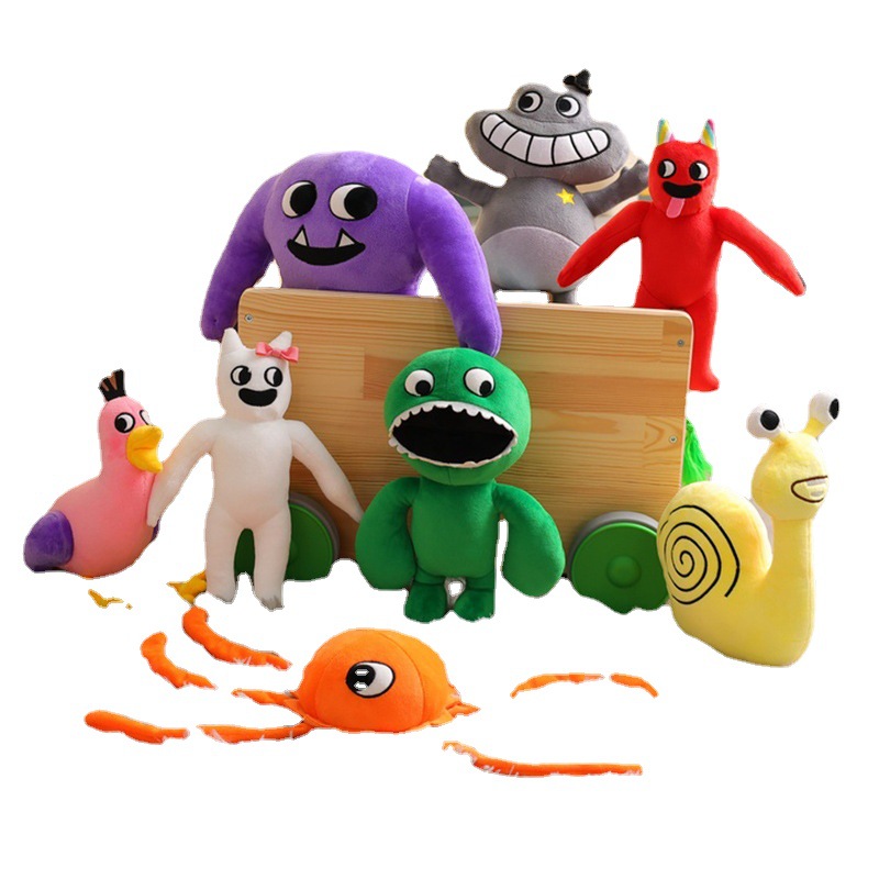 2024 Garten av Banban Monster Dolls Plush Toy Funny Ghost Baby Boys Girls Toys Childras Cheburashka Födelsedagspresent