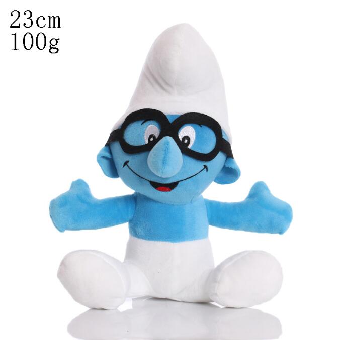 Schtroumpf en peluche Blue Sister Blue Elf Baby Cake Doll