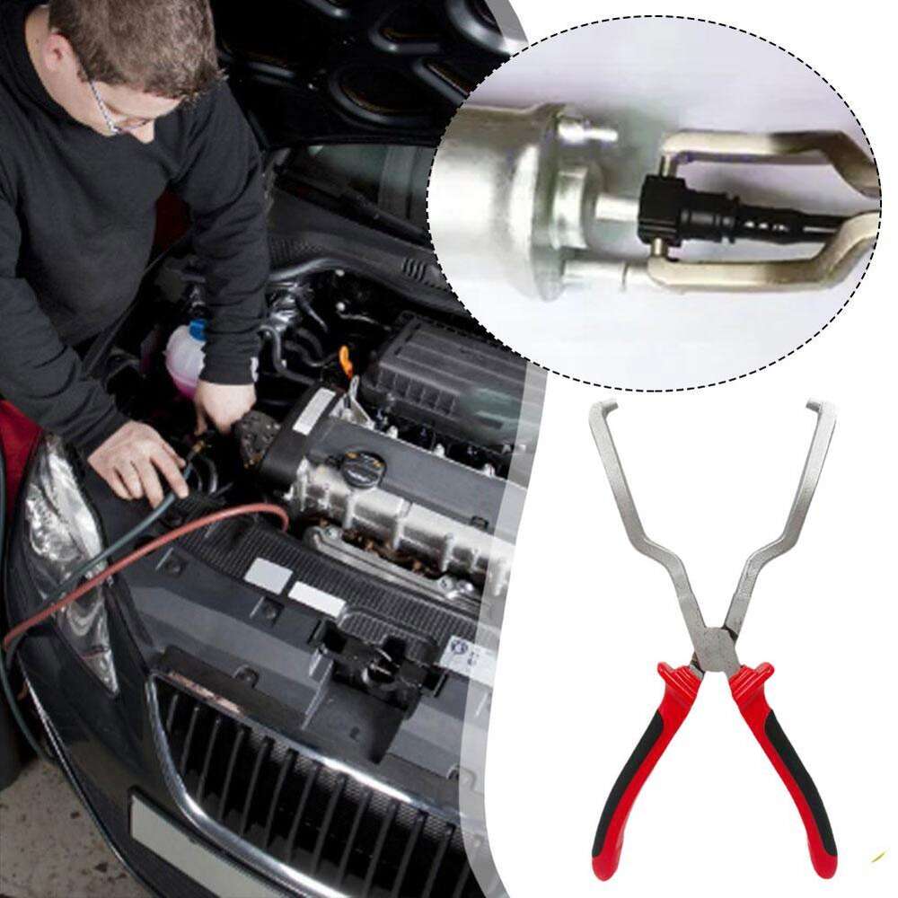 New Automobile Caliper Fuel Pipe 45 Steel Special Quick Tube Repair Clamp Pliers Tool Disassembly Urea Filter N3a0