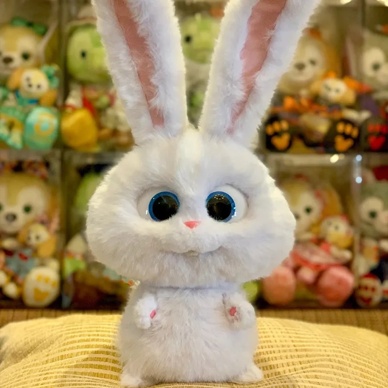 2024 Peluche di coniglio simpatico cartone animato di Pasqua lenire e accompagnare bamboline di coniglio bianco, cuscini ragazze, regali di compleanno, commercio all'ingrosso in fabbrica, in magazzino