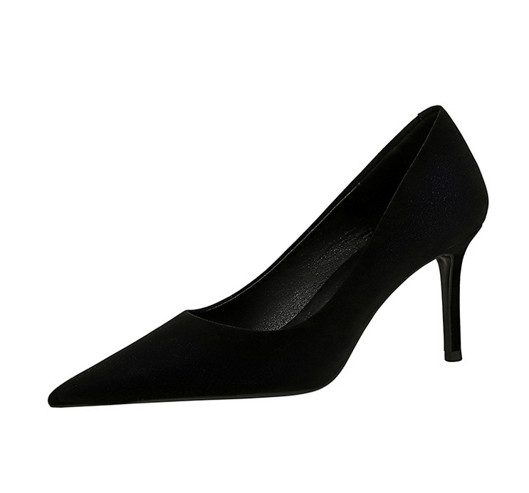 فستان أحذية المرأة الكلاسيكية ذات الكعب العالي المصمم للأحذية أحذية الكعب العالي الكعب للسيدات الوظيفية أحذية مدببة الماس الحجم بوكاس الحجم 34-39-40-41-42 US4-US11 مع صندوق