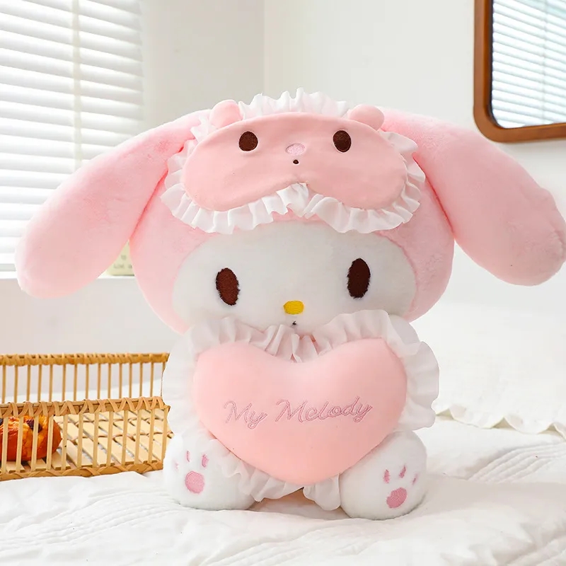 2024 Cartoon 35cm abbraccia amore piccolo diavolo Peluche Bambole farcite Anime Regali di compleanno Decorazione della camera da letto di casa