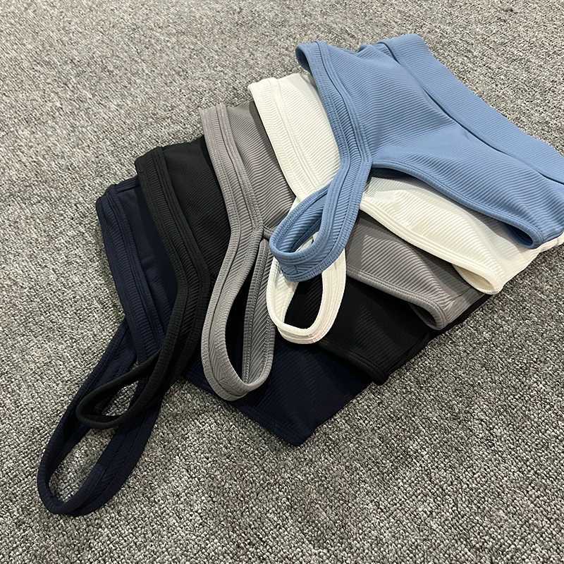 Kvinnors träningsdräkter Nya 6-delade sömlösa sportuppsättningar Kvinnspårad yogaset Single Shoulder Yoga BH Gym Övning och fitnessuppsättning Bencykel Shorts J240305