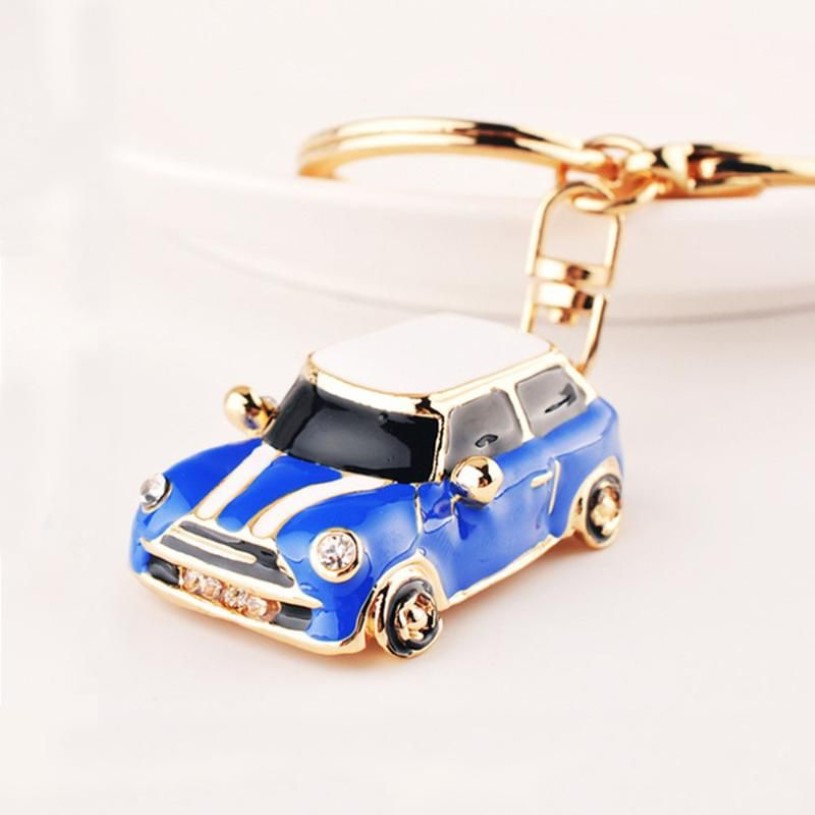 Car Keychain Alloy Key Chain Ring For Mini-Cooper One Accessories Keychains284G