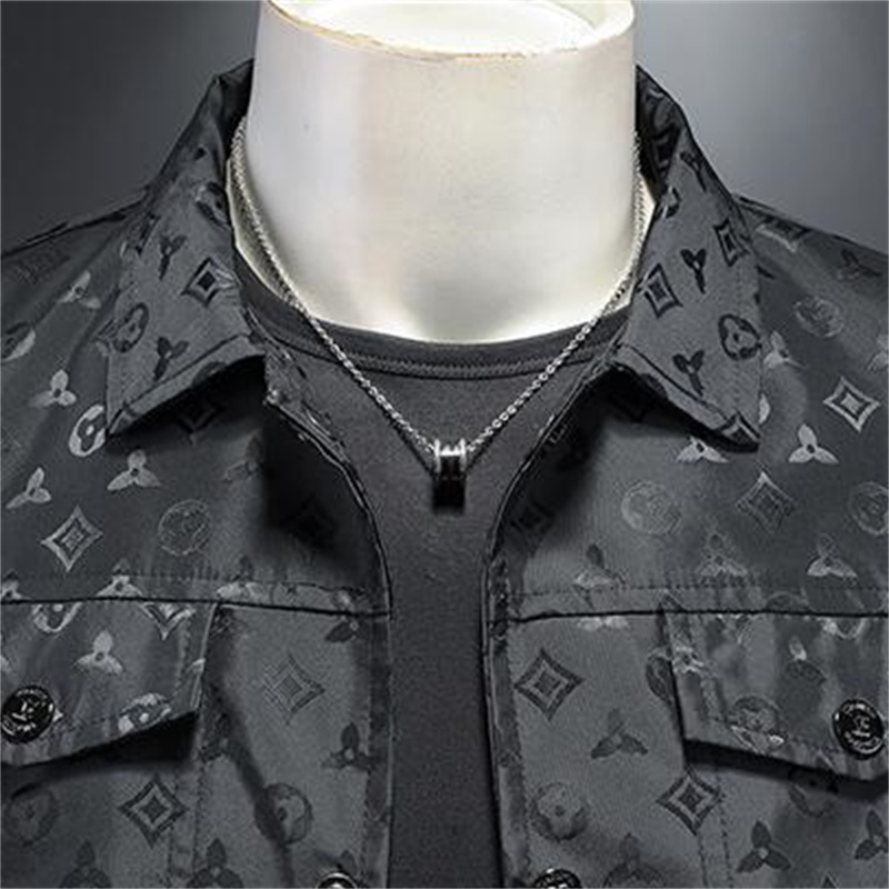 2024 Luxury Designer Mens Jacket Spring Autumn Coat Fashion Lapel Jackets Sport Windbreaker Casual Coats Man Outerwear Clothing Jacket M-5XL