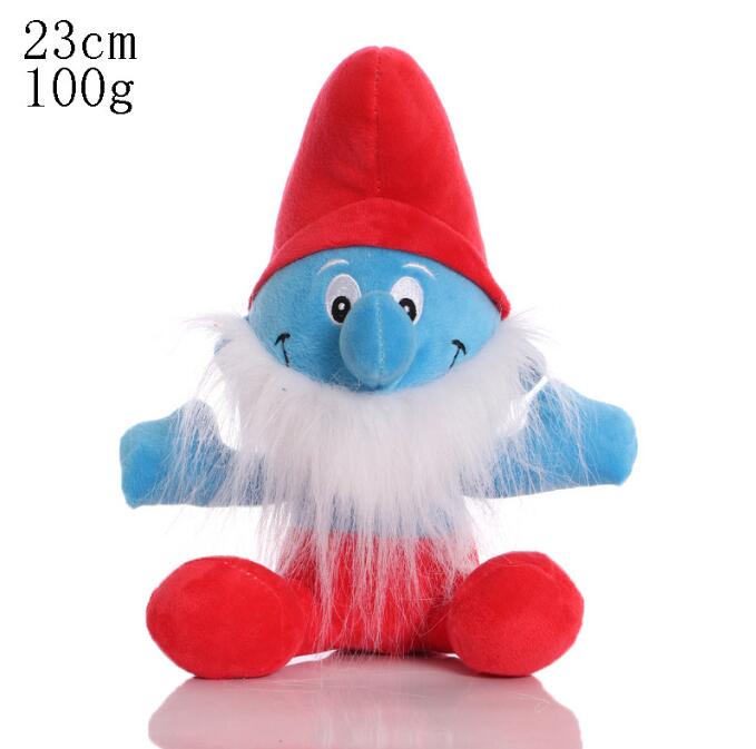 Schtroumpf en peluche Blue Sister Blue Elf Baby Cake Doll