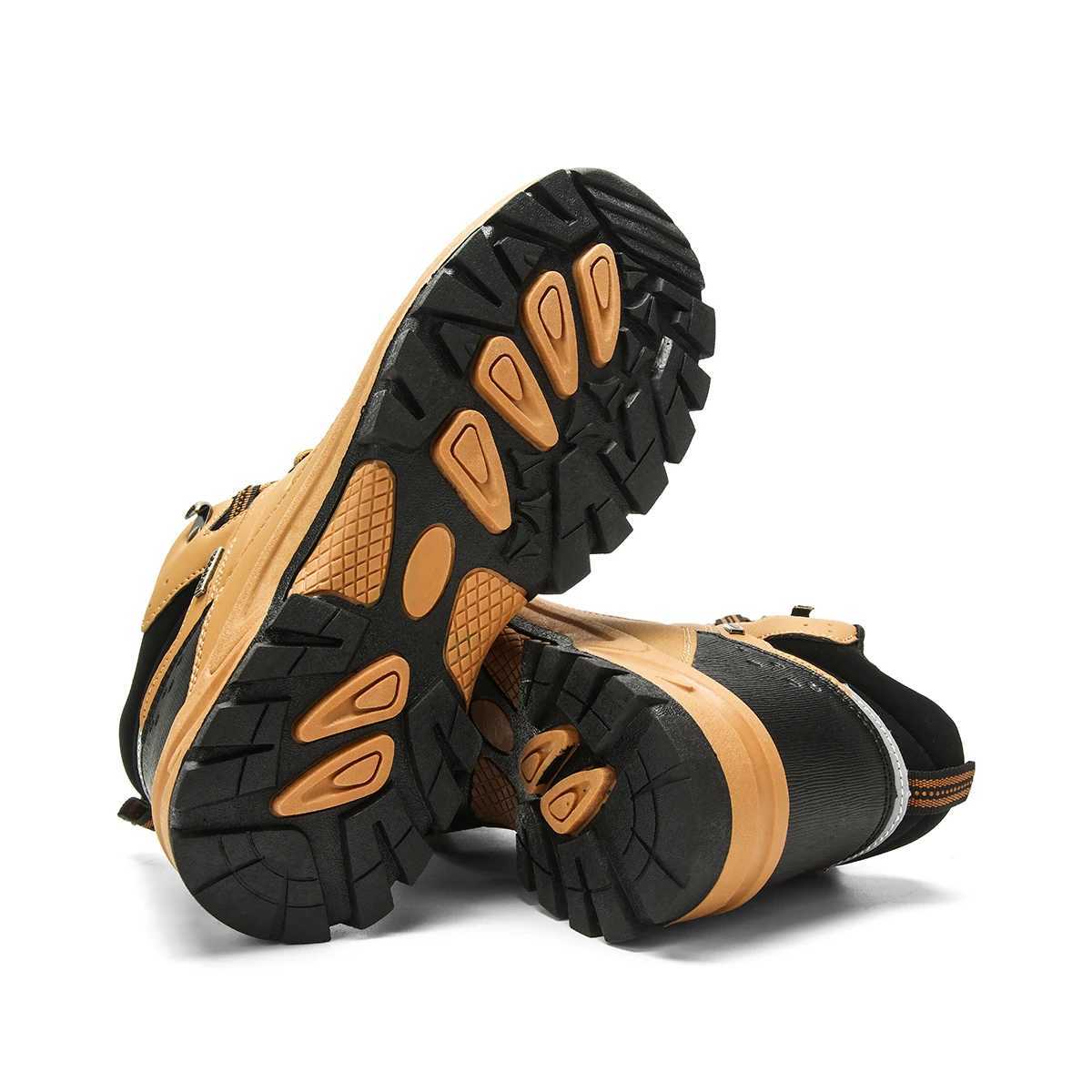 Scarpe da esterno Sandali Scarpe da trekking Uomo Impermeabile Leggero Trekking Zaino in spalla Scarpe da ginnastica da montagna Outdoor Mid Low Top Inverno Neve Stivali da lavoro caldi YQ240301