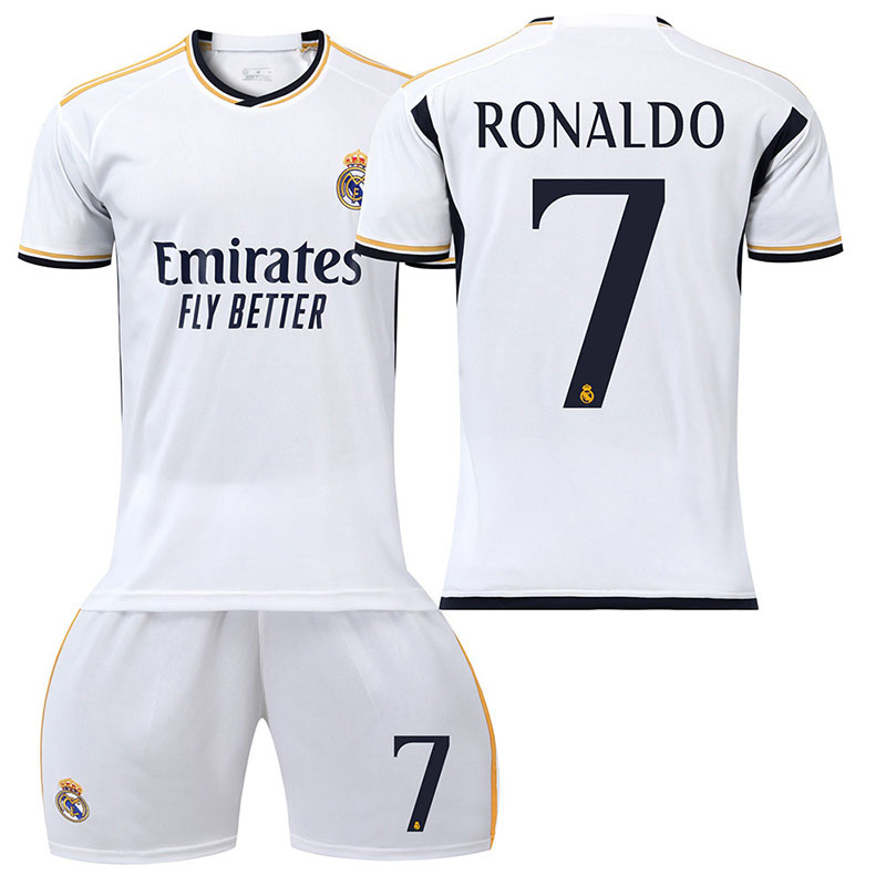 2324 Real Madrid Home Stadium Jersey för barn och vuxna