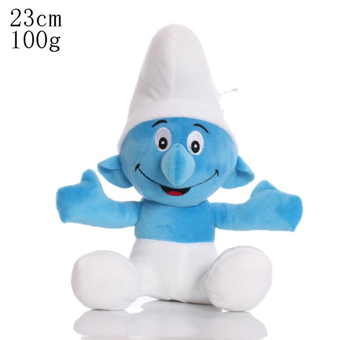 Smurf Plush Toy Blue Sister Blue Elf Baby Cake Doll