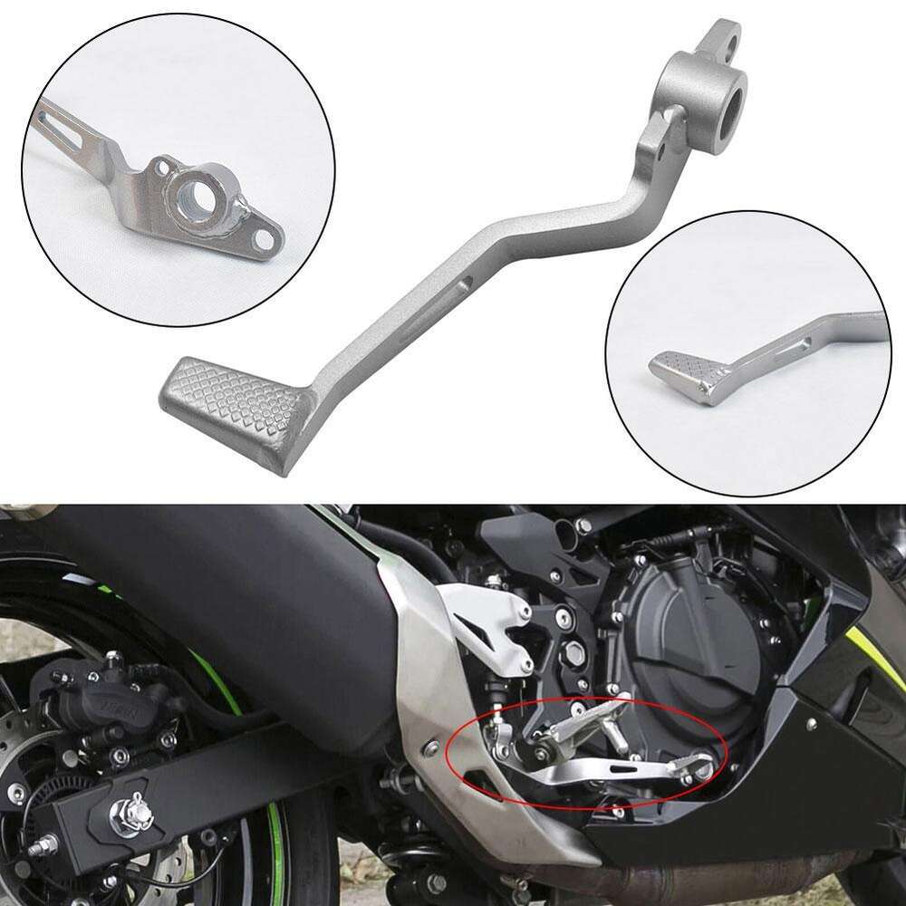 New Motorcycle For Kawasaki 400 2018-2023 Z400 2019-2022 Replacement Rear Foot Brake Pedal Lever S Y2j3