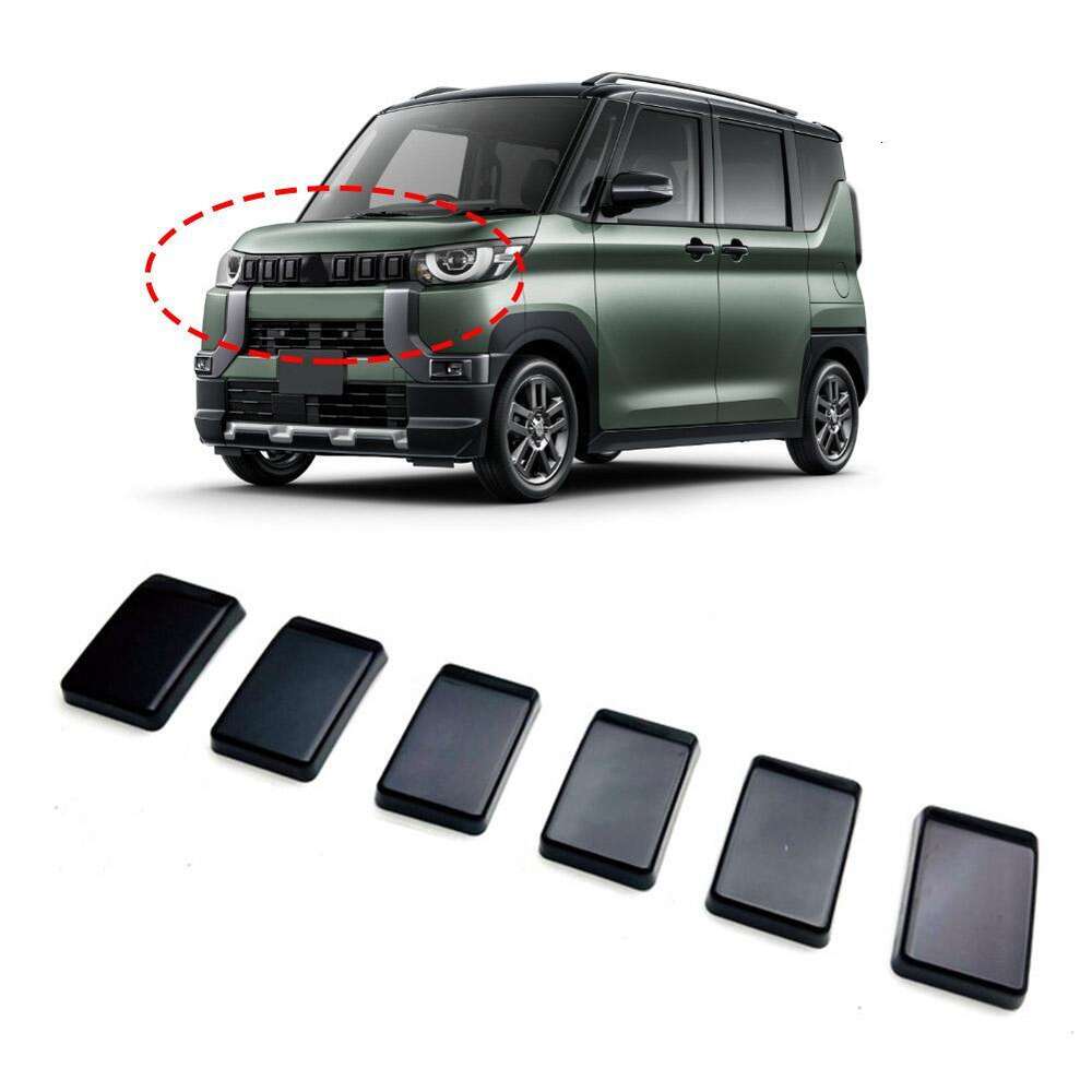 Ny skyddsersättningstillbehör för Mitsubishi Delica Mini 2023 Front Grille Grill Cover Trim Decoration bildelar