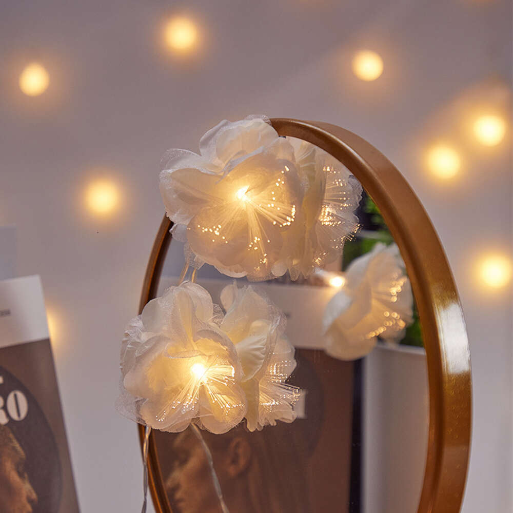 Nuova decorazione la festa di Natale Luci a LED Simulazione Phalaenopsis Orchidea Luce Alimentata a batteria Matrimonio Compleanno Forniture giardino domestico