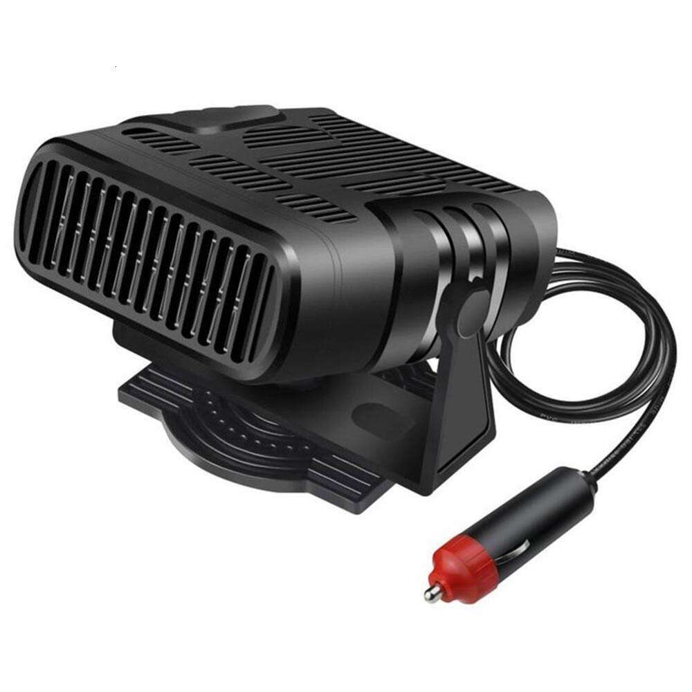 Nowy 12 V 24 V 120W 360 stopni Rotacja Przenośna ciężarówka Grzeźba powietrza Demister chłodzący szybę wentylatorów Wnętrza Wewnętrzne Akcesoria suszarki F3M5