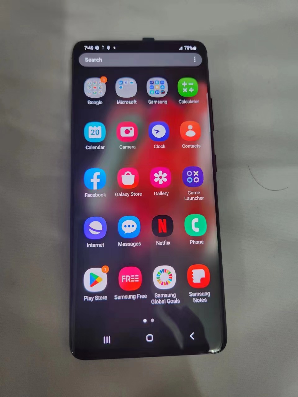 تم تجديده Samsung Galaxy S21 Ultra 5G G998U1 Original Onlocked Phone 6.8 