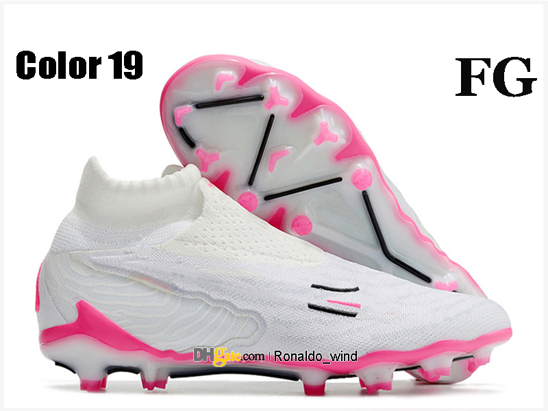 هدية حقيبة رجالي نسائية لكرة القدم أحذية Phantom GX Elite FG Firm Ground Cleats Neymar ACC GT2 Soccer Shoes Kids Boy Top Outdoor Trainers Botas de Futbol