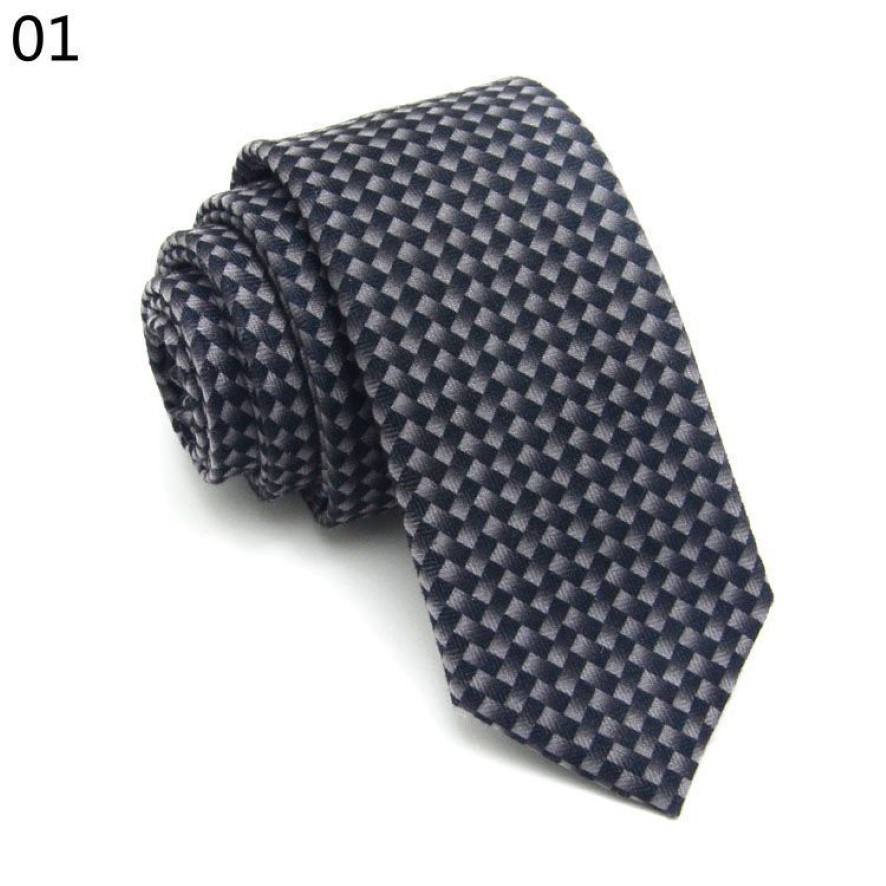 Linbaiway Mens Mens-Wool-Wool Tivics for Mens Cotton Cotton Skinny Tie Men Men Business Slim Neckties Corbatas Custom Logo263Q