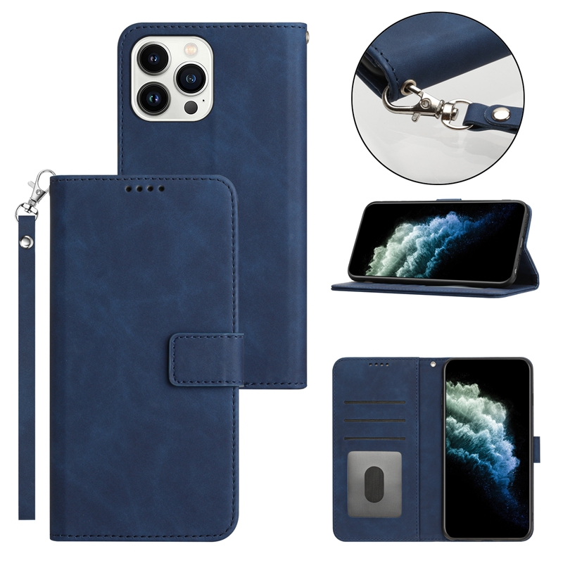 Fundas de billetera de cuero PU lisas para Samsung S24 Ultra S23 Plus FE A05S A15 A25 A35 A55 A05 A24 M54 A34 A04E A54 A14 Titular antiguo Flip Cover ID Ranura para tarjeta Marco retro Bolsa Correa