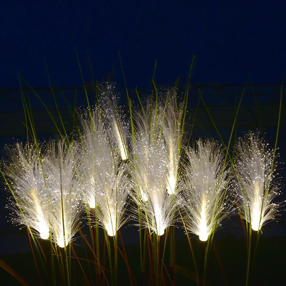 LED reed optical fiber Light LED Pampasgrass Lamp Ground mounted lamp Outdoor decorative landscape lights