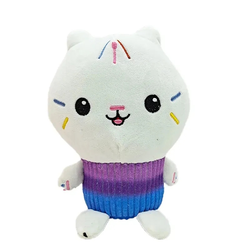 2024 Nuovo Gabby Dollhouse Peluche Mercat Cartoon Animali di peluche Gatto sorridente Auto Gatto Abbraccio Gaby Ragazza Bambole Regali di compleanno bambini Fan