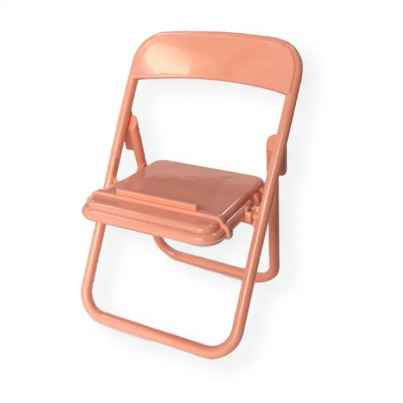 Mini chaise mignon pliage support support de téléphone portable support de tablette d'étirement portable pour les accessoires de téléphone portable iPhone mobile Affichage de bureau
