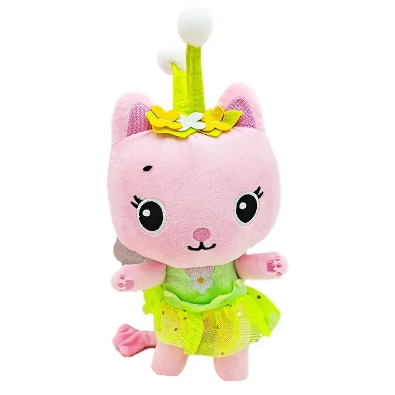 2024 Nuovo Gabby Dollhouse Peluche Mercat Cartoon Animali di peluche Gatto sorridente Auto Gatto Abbraccio Gaby Ragazza Bambole Regali di compleanno bambini Fan