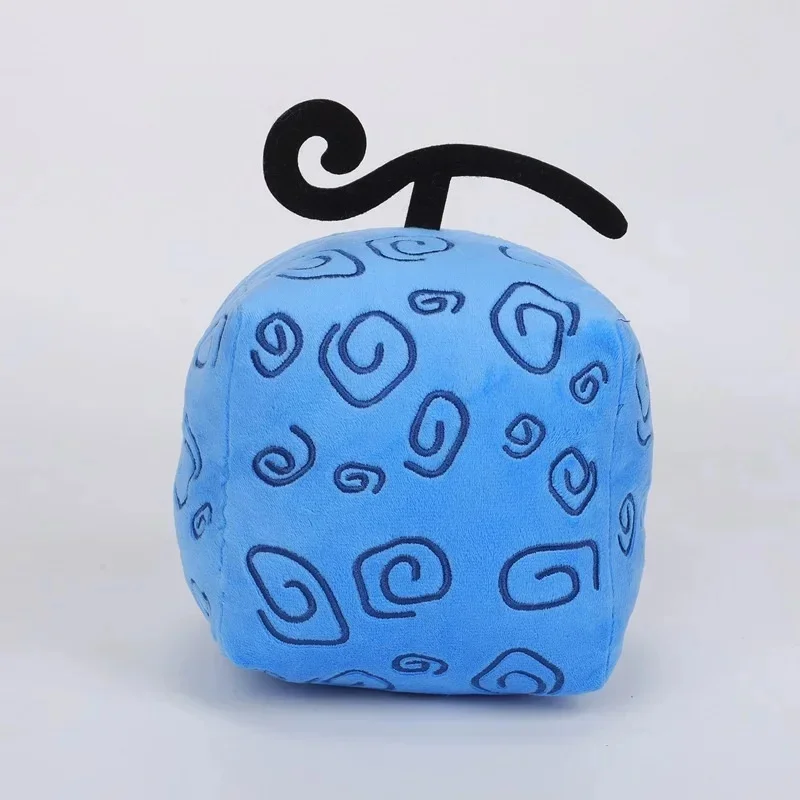 Blox Fruits Game Plush Toy Fruit Leopard Box Tecknad fylld leksak söt lila box rum dekor dockor rolig födelsedag julklapp