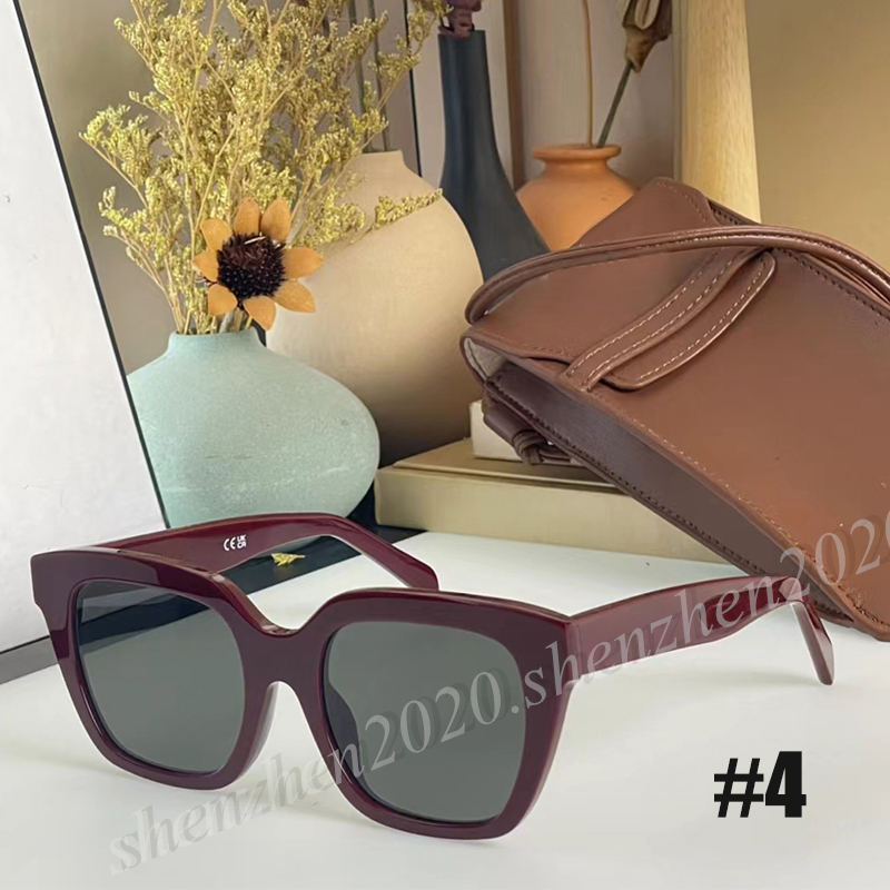 Premium Fashion Square Full Frame Sunglasses for Men or Women Summer Sunglasses with Box