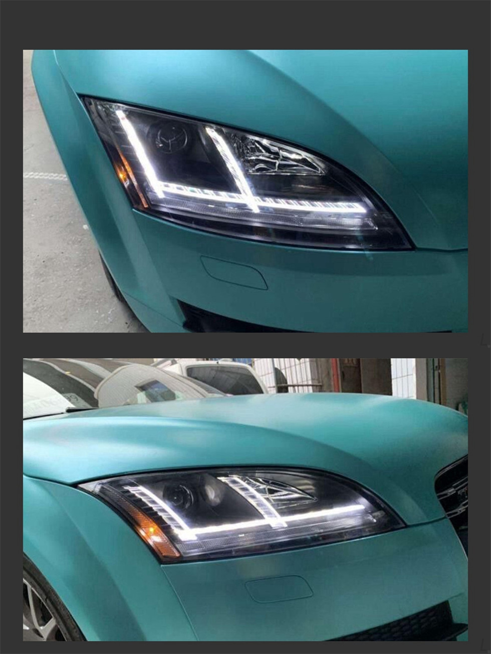 Hoofd Lamp Voor Audi TT Koplampen 2006-2012 LED Auto Koplampen Montage Mustang LED DRL Lamp Front lichten