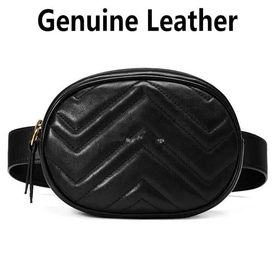 Waist Bag Women Purse Clutch Cowskin Shoulder bag Genuine Leather Fashion Temperament Bumbag Cross Fanny Pack Bum Waist Bags251N