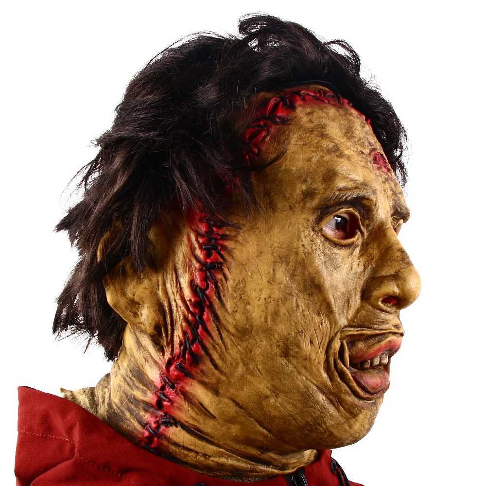 Designer Masks Texas Chainsaw Massacre Leatherface Mask Halloween Horror Fancy Dress Party Cosplay Latex Masks