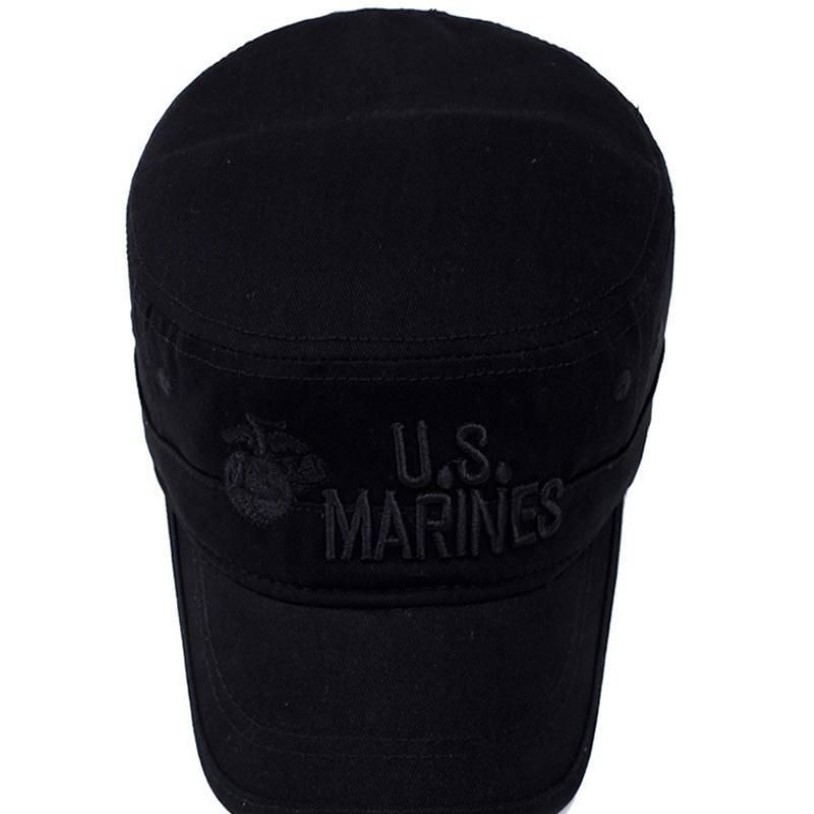 Stany Zjednoczone US Marines Corps Cap Hats Camuflage Flat Top Hat Men Cotton Hhat USA Nav Sqckxw Whole2019292c