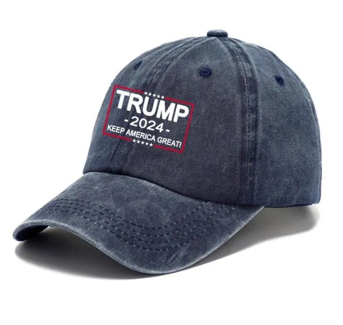 トランプハット2024米国大統領選挙野球キャップパーティーの帽子はアメリカを偉大にしますブラックコットンスポーツキャップDD269