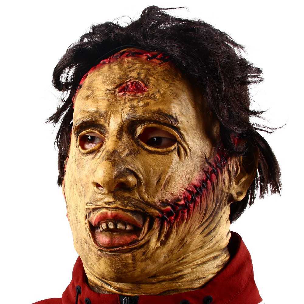 Designer Masks Texas Chainsaw Massacre Leatherface Mask Halloween Horror Fancy Dress Party Cosplay Latex Masks