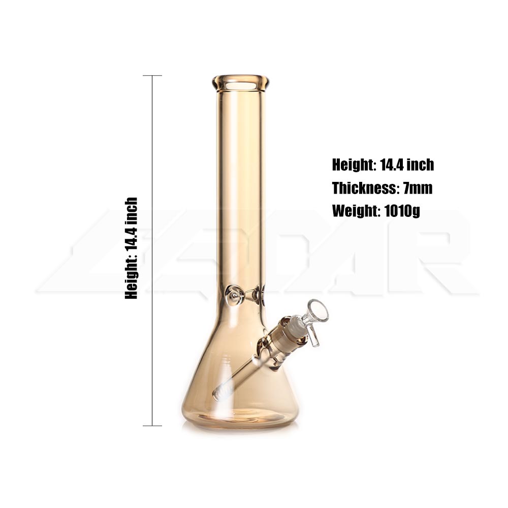 Shisha-Becherglas-Bong zum Rauchen von Wasserpfeifen, Dab-Rig zum Rauchen von 12,2