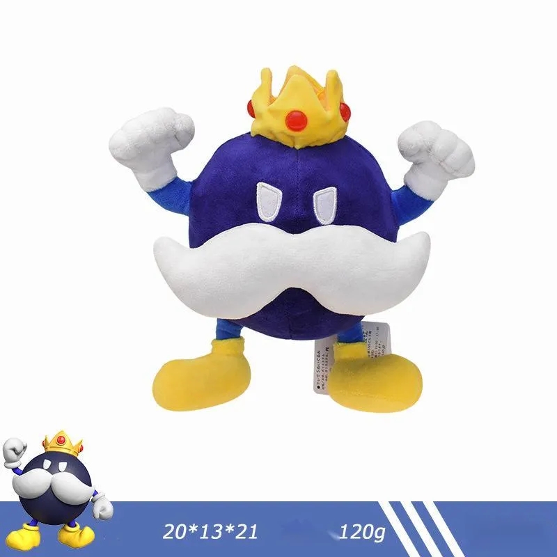 2024 Hurtowa seria Mary Nowy produkt King Bob Plush Black Mine King Bomb King Plush Action Wiselant