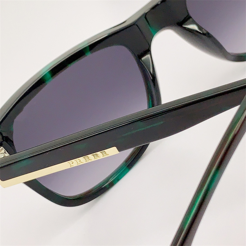Designer sunglasses women mens Inverted Triangle Printing glass lens Trend from Fashion Week high quality version Pr031