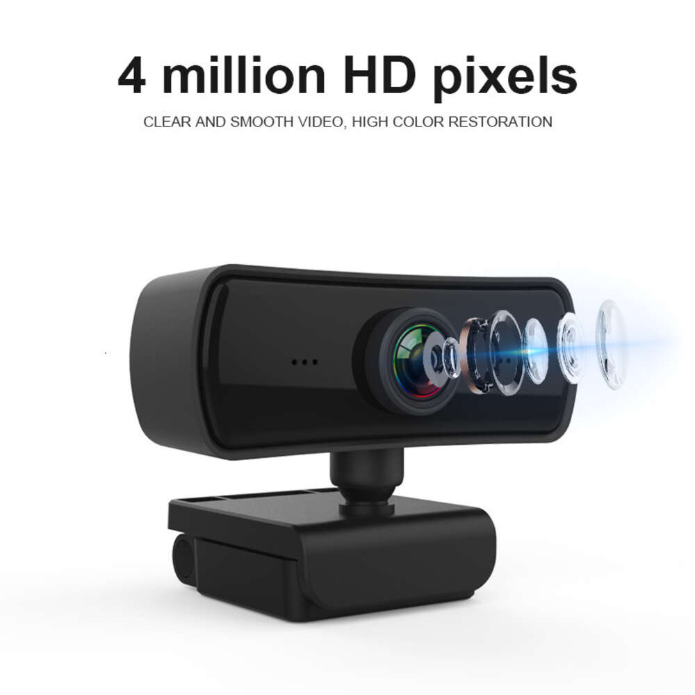 Ordinateur USB Streaming en direct réseau conférence d'enseignement 2K cours en ligne caméra Webcam