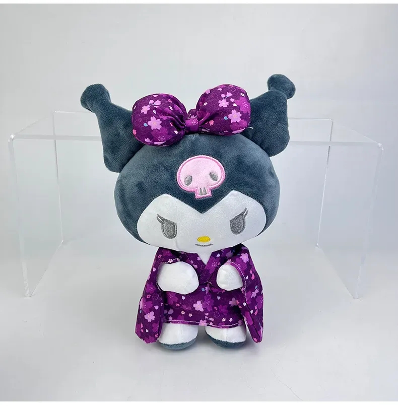 2024 Groothandel anime nieuwe producten Kimono Cinnamoroll Melody knuffels kinderspelletjes speelkameraadjes bedrijfsactiviteiten cadeau kamer ornamenten