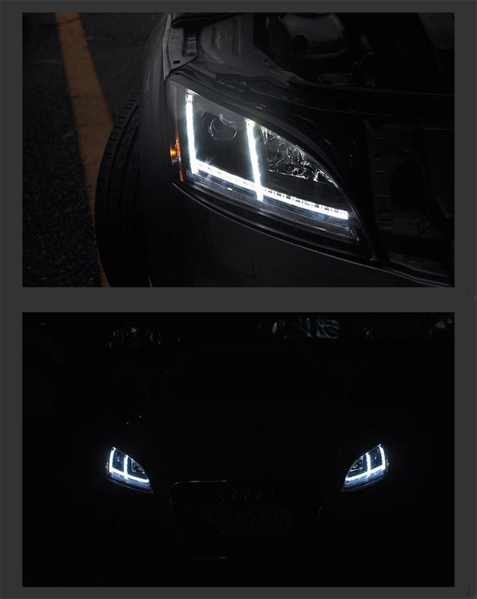 Hoofd Lamp Voor Audi TT Koplampen 2006-2012 LED Auto Koplampen Montage Mustang LED DRL Lamp Front lichten