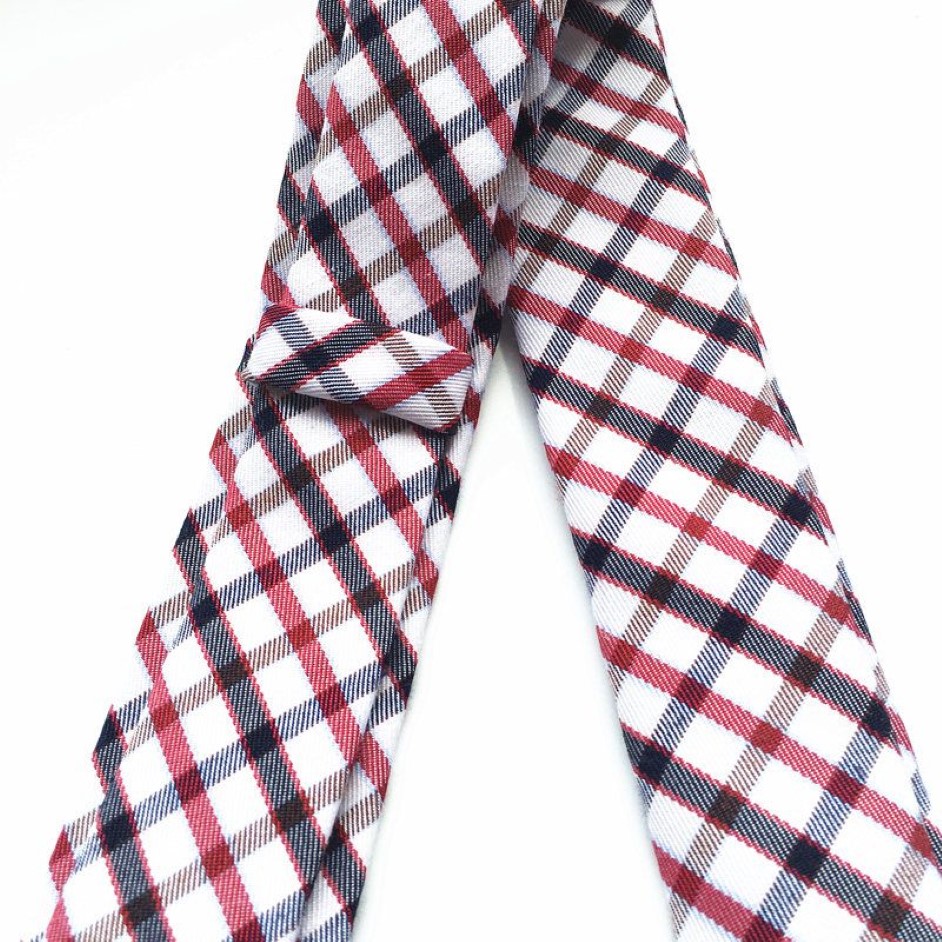 Neckband 5 5 cm bomullslinne högkvalitativt mager slipsar slipsar gravata corbata estrecha hombre för män mfrs corbatas lote279c