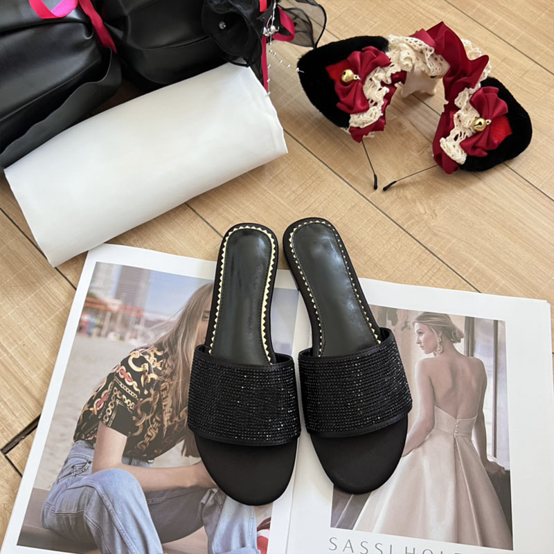 Modeontwerpersandalen Slippers Sandalen platte dames zomer casual schoenen Strand snoep meerkleurige optie