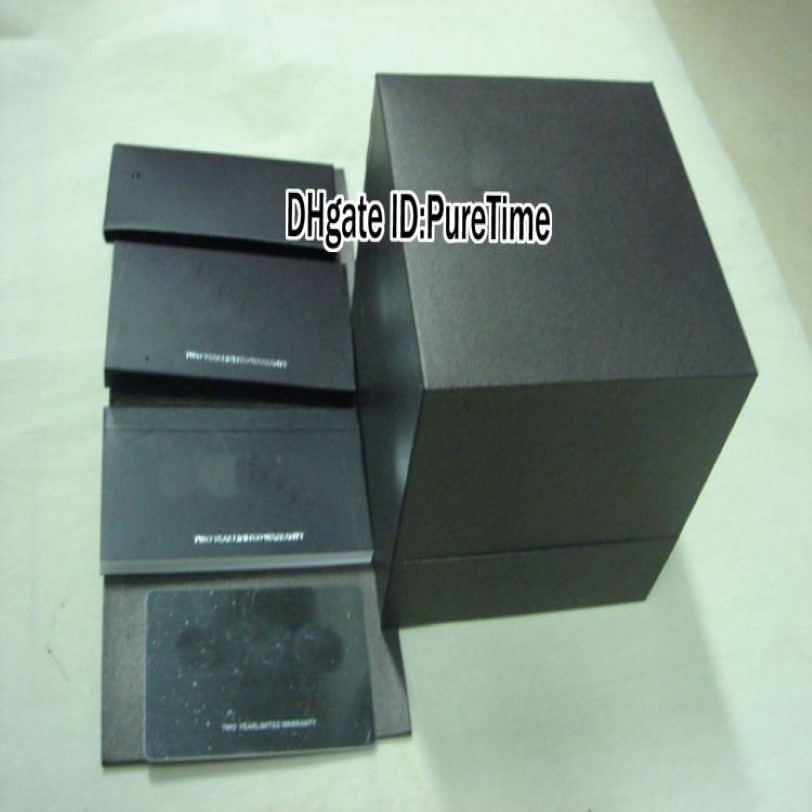 Hochwertige neue braune Uhrenbox, komplette Original-Uhrenbox für Herren und Damen, mit Zertifikat, Karte, Geschenkpapiertüte, gcBox, günstig, Pureti204Z